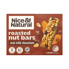 Natural Roasted Nut Bars Almond 192g