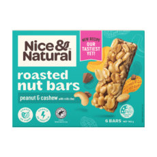Nice Roasted Nutbars Cashew Peanut 192g
