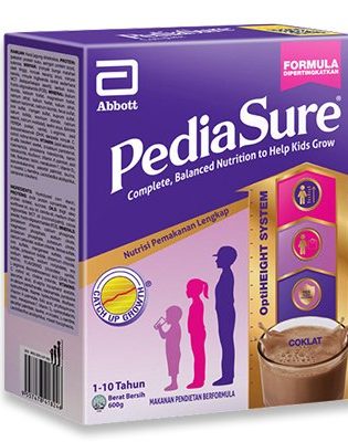 Pediasure OHT Chocolate BIB 600g