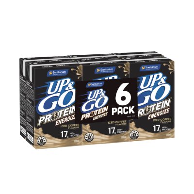 Sanitarium Up & Go Protein Energize Iced Coffee 6x250ml