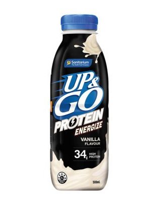 Sanitarium Up & Go Energize Vanilla 500ml
