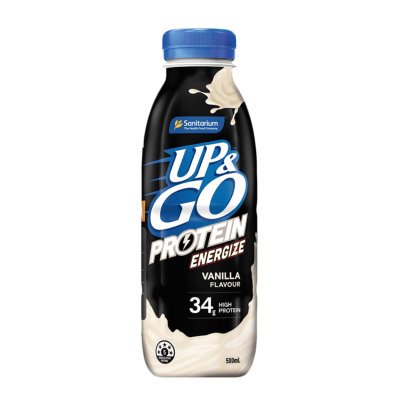 Sanitarium Up & Go Energize Vanilla 500ml